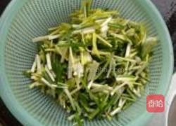 双韭芽菜的做法图解3