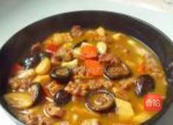 双冬焖羊腩的做法图解7