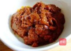 肉酱茶树菇的做法图解2