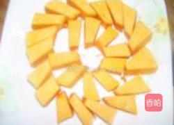 枸杞蒸南瓜的做法图解2