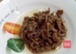 芹菜丝炒肉的做法图解7