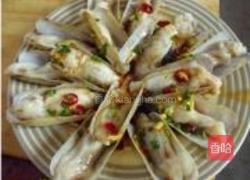 豉油蒸蛏子的做法图解3