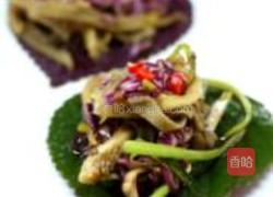 紫苏椒麻千层肚丝的做法图解15