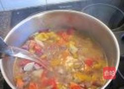 牛肉彩椒浓汤的做法图解8