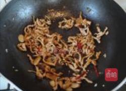韭菜苔炒肉丝的做法图解6