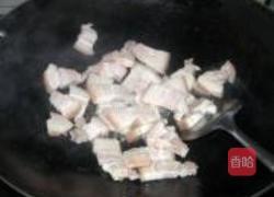 蒜苗红烧肉的做法图解4