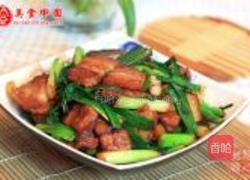 蒜苗红烧肉的做法图解8