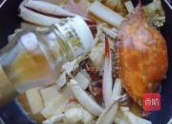 梭子蟹炒年糕的做法图解10