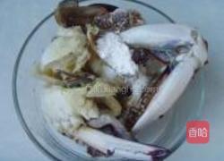 梭子蟹炒年糕的做法图解3