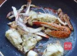 梭子蟹炒年糕的做法图解7