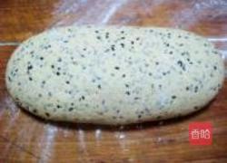 奶香黑芝麻杂粮馒头的做法图解3