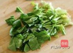 干贝菠菜粥的做法图解2