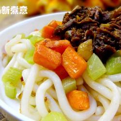 牛肉彩丁乌冬面的做法[图]