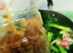 青菜菌菇牛筋汤面的做法图解9