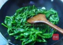 蒜香木耳菜的做法图解5