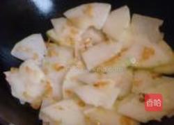虾米炒冬瓜的做法图解4