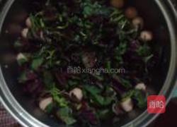 苋菜虾丸汤的做法图解10