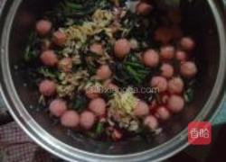 苋菜虾丸汤的做法图解11