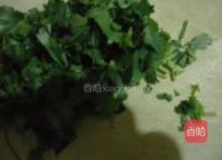 苋菜虾丸汤的做法图解5