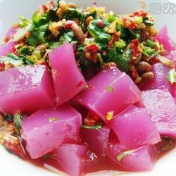 自制彩色蔬菜凉粉的做法[图]