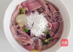 炝拌腰花的做法图解9
