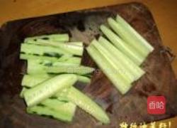 芥末青瓜的做法图解3