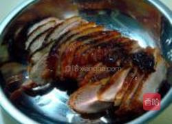 菠萝烤鸭厚匹萨的做法图解5