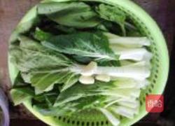 蒜蓉爆白菜的做法图解1