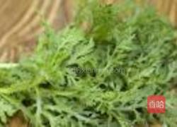 杏仁茼蒿的做法图解7