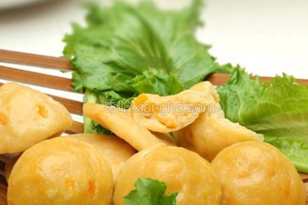 南瓜豆腐窝窝头