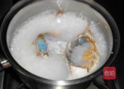 鲜美的蟹粥的做法图解5