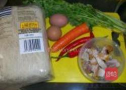 家常炒米粉的做法图解1