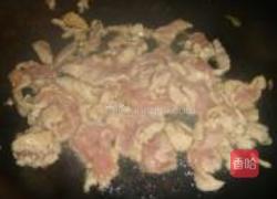 雪里蕻炒肉丝的做法图解2