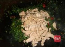 雪里蕻炒肉丝的做法图解5