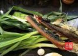 青蒜炒腊肉的做法图解1