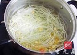 瓠子疙瘩汤的做法图解4