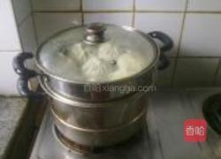 自制韭菜肉馅包子的做法图解6