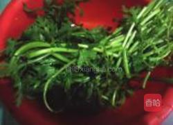 蒜蓉茼蒿的做法图解2