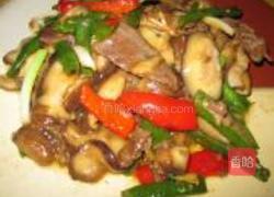 蘑菇炒牛肉的做法图解6