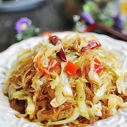包菜炒粉丝的做法[图]