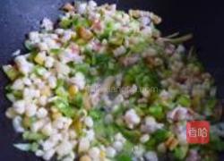 椒香玉米爆虾丁的做法图解6