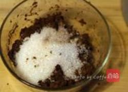 咖啡乳酪月饼的做法图解4