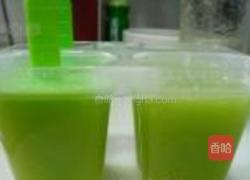 青甜瓜冰棍的做法图解8