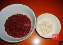 炼乳莲子红豆沙的做法图解1