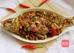 红烧肉丝鲈鱼的做法图解12
