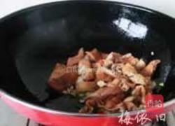 干笋肥肠的做法图解4