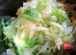 卷心菜炒鸡蛋的做法图解5