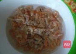 虾米蒸鸡蛋的做法图解1