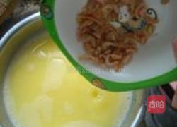 虾米蒸鸡蛋的做法图解3