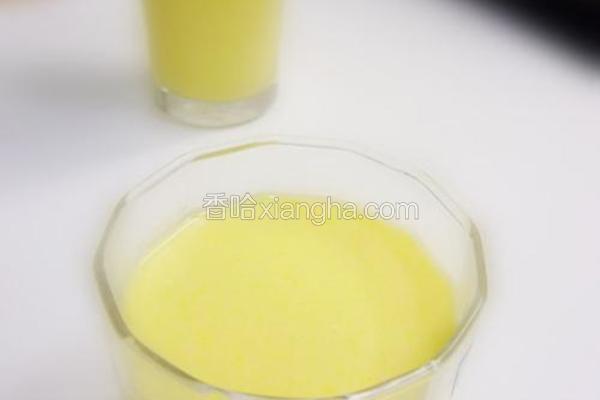 新鲜玉米汁